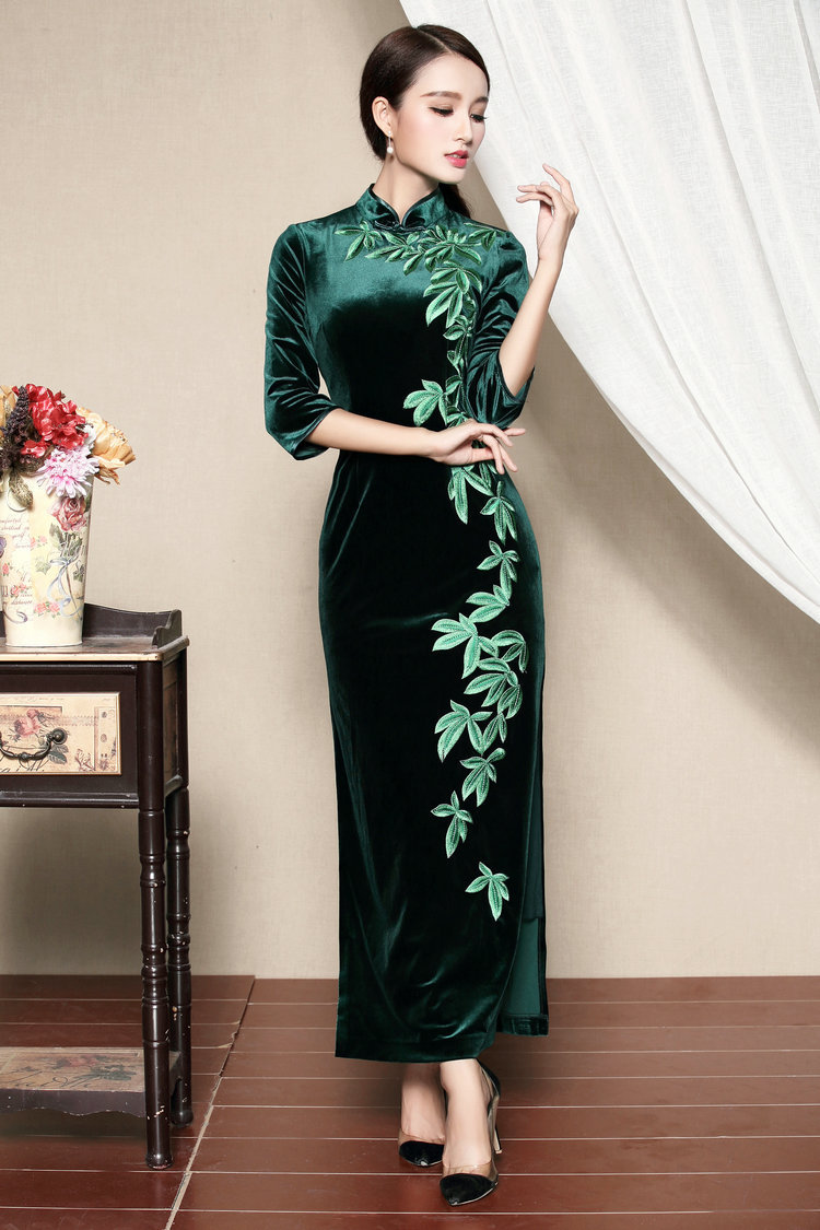green qipao