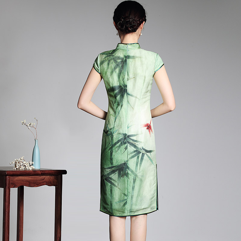 knee length qipao