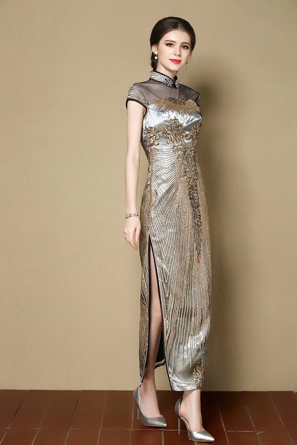 long cheongsam