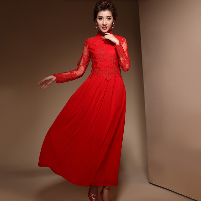 red qipao