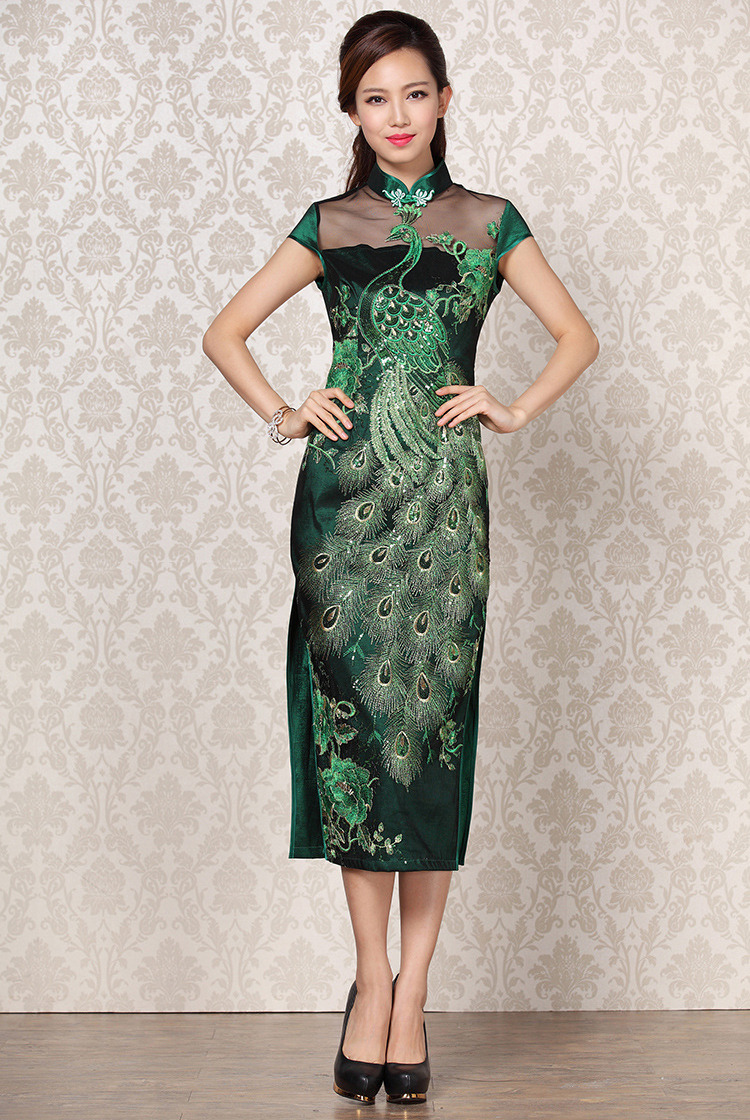 green qipao