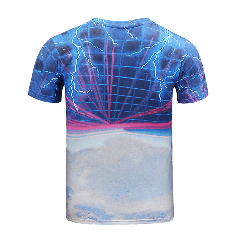 cat with lightning shirt