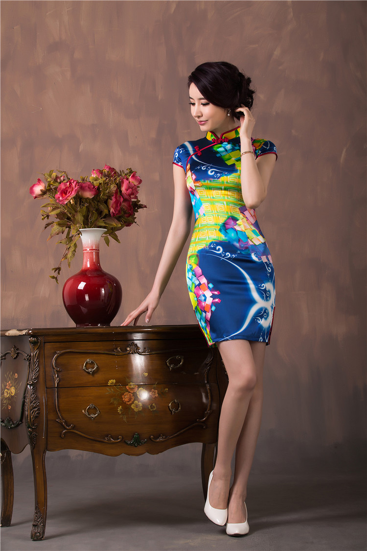 short qipao