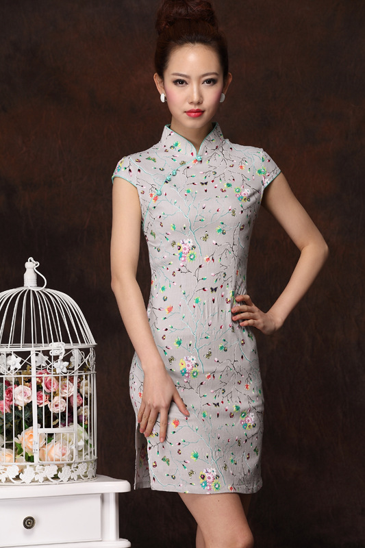 short qipao