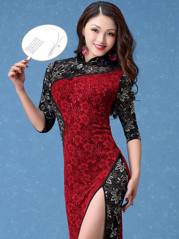 modernized qipao