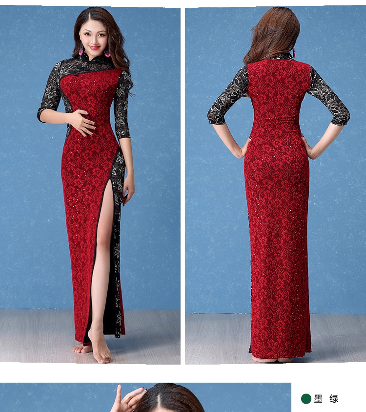 modernized qipao