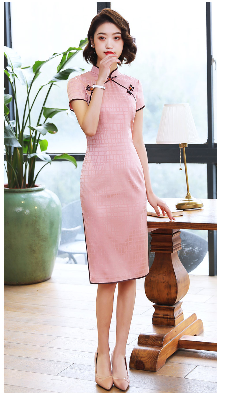 knee length qipao