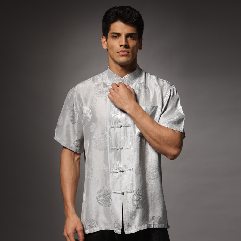 Mens asian silk clothing Pan asian currency