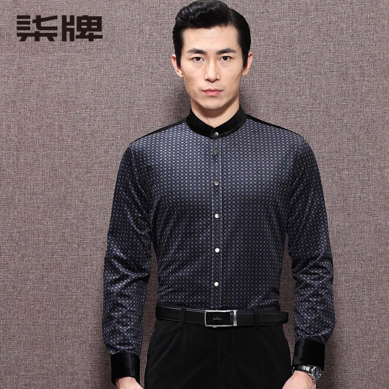 formal chinese collar shirts