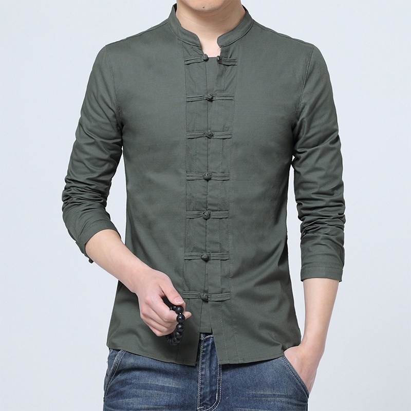 frog button down shirt