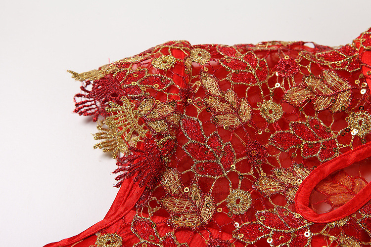 Remarkable Modern Red Lace Cheongsam Qipao Dress - Qipao Cheongsam ...