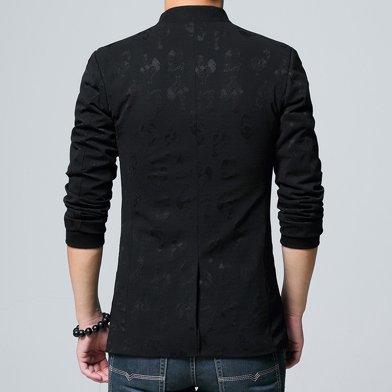 Gorgeous Modern Frog Button Black Chinese Tang Jacket - Chinese Jackets ...