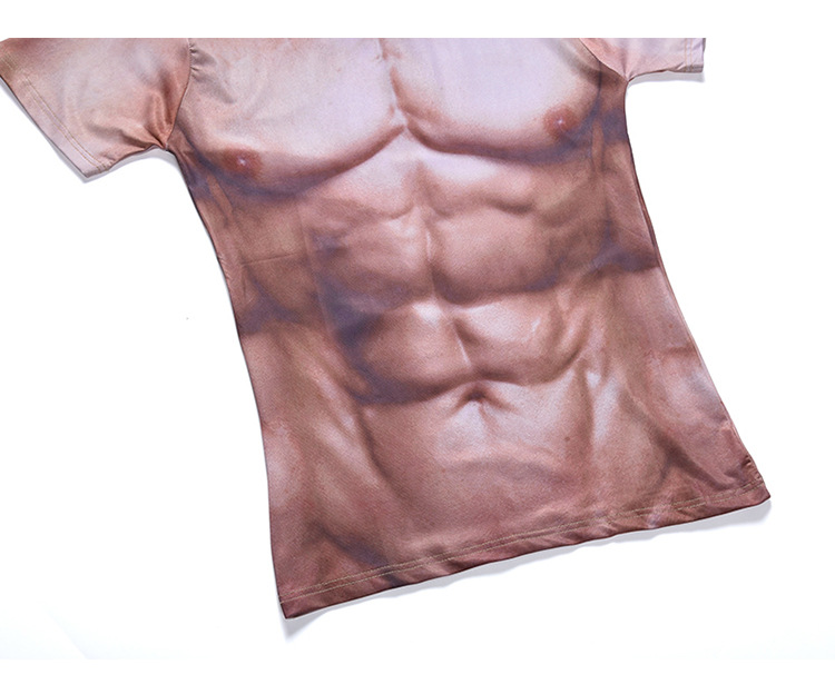 Strong Muscle 3D Print T-Shirt - T-Shirts - All Over Print Apparel