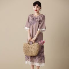 Oriental Qipao Cheongsam Chinese Dress -LKQ9O520-2