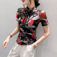 Oriental Chinese Shirt Blouse Costume -9TB7XO09