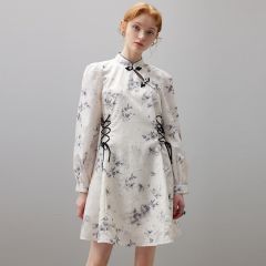 Oriental Qipao Cheongsam Chinese Dress -MLVHUB8S