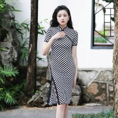 Oriental Qipao Cheongsam Chinese Dress -Y69U7OHB-2