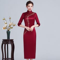 Oriental Qipao Cheongsam Chinese Dress -YI2DRITM-2