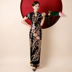 Oriental Qipao Cheongsam Chinese Dress -1A9TJWGPT