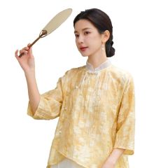 Oriental Chinese Shirt Blouse Costume -1C4O7JR16