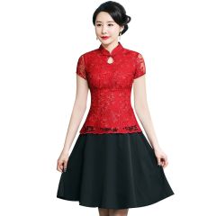 Oriental Chinese Shirt Blouse Costume -2PHZUNE82