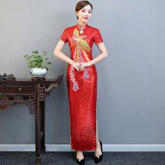 Oriental Qipao Cheongsam Chinese Dress -3EJ72ROIR