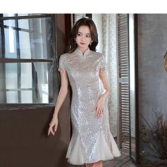 Oriental Qipao Cheongsam Chinese Dress -3SAM5ZCPF