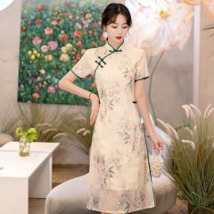 Oriental Qipao Cheongsam Chinese Dress -57BC28LOM-1