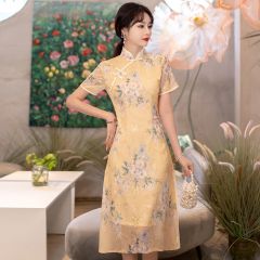 Oriental Qipao Cheongsam Chinese Dress -57BC28LOM-2