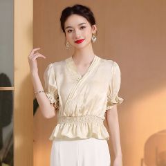 Oriental Chinese Shirt Blouse Costume -5XD70ZEC8