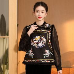 Oriental Chinese Coat Jacket Costume -5XQADQEQ5-2