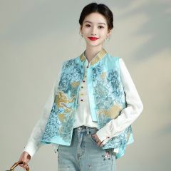 Oriental Chinese Coat Jacket Costume -7Q0YWN2OK-2