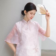 Oriental Chinese Shirt Blouse Costume -8S46DF9Q9