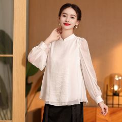 Oriental Chinese Shirt Blouse Costume -2RUQQRKBWU-2