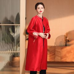 Oriental Chinese Coat Jacket Costume -BLWHHZKFC-1