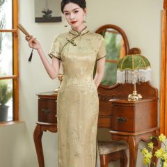 Oriental Qipao Cheongsam Chinese Dress -BMA6U5NGR-2