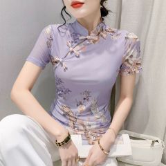 Oriental Chinese Shirt Blouse Costume -BMAL0UZ78-2