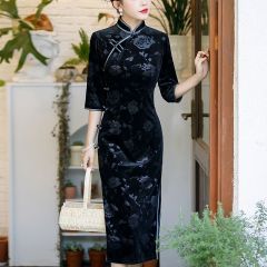 Oriental Qipao Cheongsam Chinese Dress -BYW9UARM2