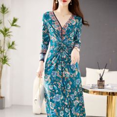 Oriental Qipao Cheongsam Chinese Dress -CNRJ4FCSY