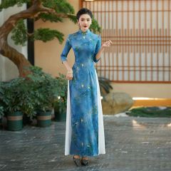 Oriental Qipao Cheongsam Chinese Dress -CO3P3VK06