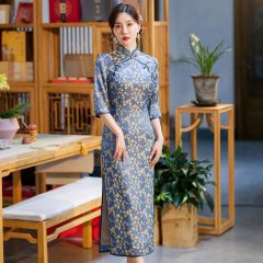 Oriental Qipao Cheongsam Chinese Dress -COED7K56B-2