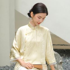 Oriental Chinese Shirt Blouse Costume -D18XCHDIT