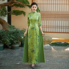Oriental Qipao Cheongsam Chinese Dress -DDMHH5RFC