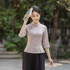 Oriental Chinese Shirt Blouse Costume -DP3S3J8MV-2