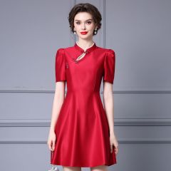 Oriental Qipao Cheongsam Chinese Dress -DR00H03IX-2