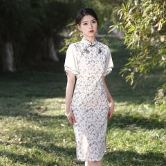 Oriental Qipao Cheongsam Chinese Dress -EFIU49PAC