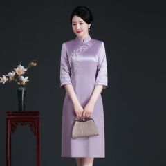 Oriental Qipao Cheongsam Chinese Dress -EFYDQUDC8