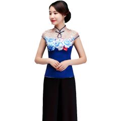 Oriental Chinese Shirt Blouse Costume -EQGKJLFQD