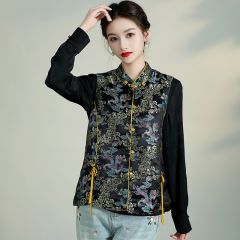 Oriental Chinese Coat Jacket Costume -GL1RYWUTE-1