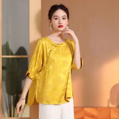 Oriental Chinese Shirt Blouse Costume -GWYAMB5XG-3